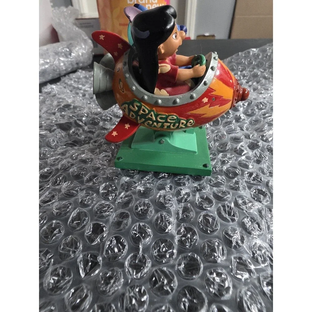 Disney Lilo & Stitch Rocket ship Christmas Space Adventure Ornament 2013